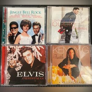 Christmas CDs - Michael Buble, Elvis ,Kenny G,Beach Boys, Christmas Music
